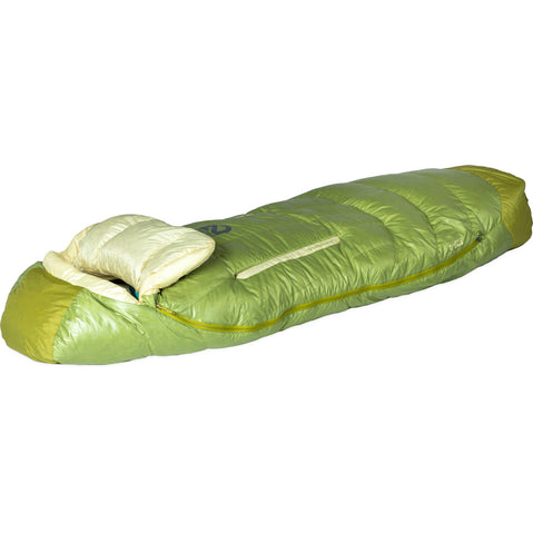 Nemo Equipment Women's Disco 15-Degree Endless Promise Down Sleeping Bag in Birch Bud head