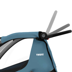 Thule Courier Bicycle Trailer/Stroller in Aegean Blue cover