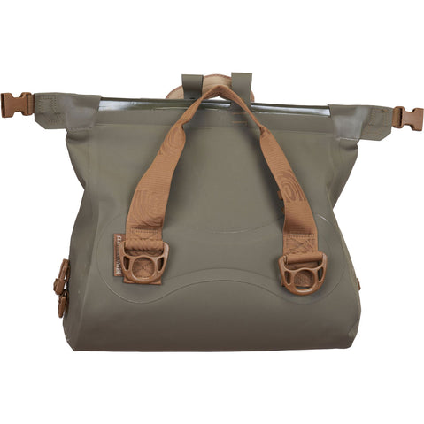 Watershed Ocoee Duffel Dry Bag in Smoke Green angle