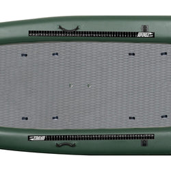 Sea Eagle FishSkiff 16 Inflatable Fishing Boat 2-Person Swivel Seat Package bottom