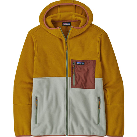 Patagonia Men's Microdini Hoody in Sleet Green angle