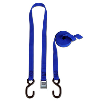 NRS J-Hook Tie-Down Strap Kit pieces