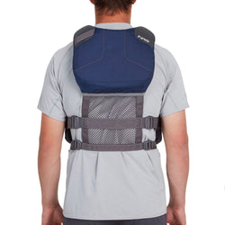 NRS Chinook Lifejacket (PFD) navy model back