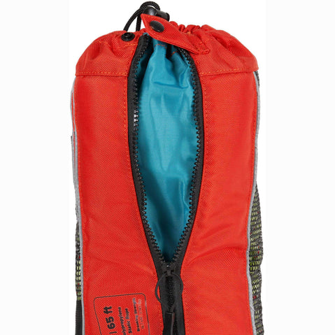 Level Six Quickthrow Pro Throw Bag in Orange open