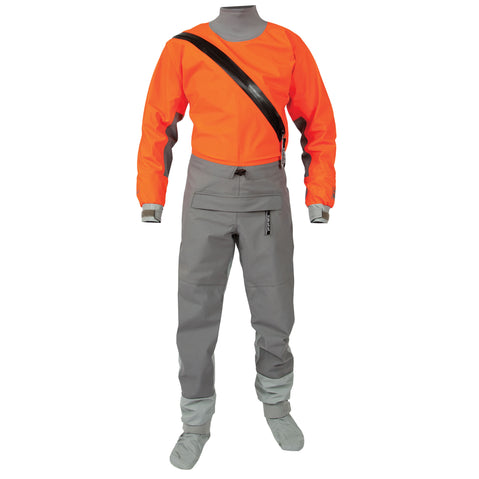 Kokatat Supernova Angler Hydrus 3.0 Semi-Dry Suit in Tangerine front