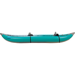 AIRE Outfitter II Inflatable Kayak in Teal side