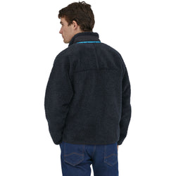 Patagonia Men's Classic Retro-X Jacket in Pitch Blue model back