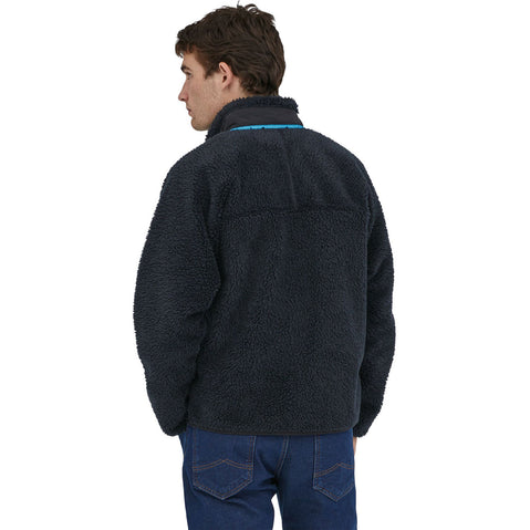 Patagonia Men's Classic Retro-X Jacket in Pitch Blue model back