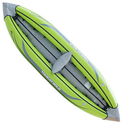 AIRE Tributary Tomcat Solo Inflatable Kayak in Lime top