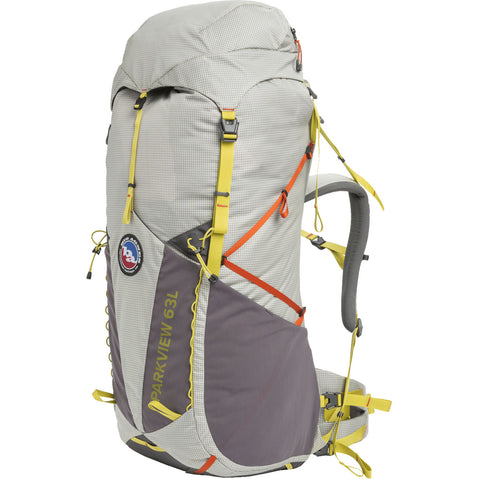 Big Agnes Parkview 63L Backpack in Fog angle