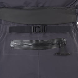 Level Six Fjord Dry Suit in Citron relief zipper