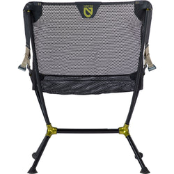 Nemo Moonlite Reclining Camp Chair in Black Pearl back