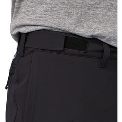 Patagonia Men's Point Peak Trail Pants in Black model waist