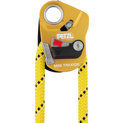 Petzl Mini Traxion Pulley in use