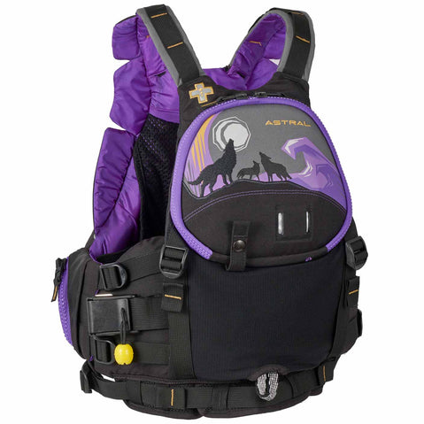 Astral Designs GreenJacket LE Rescue Lifejacket (PFD) Demshitz Purple Angle