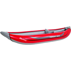 AIRE Tomcat Max Inflatable Kayak in Red angle