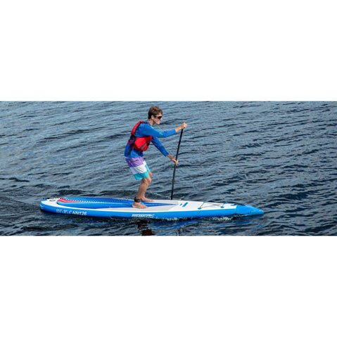 Sea Eagle NeedleNose 126 Inflatable SUP Board Pro Package lifestyle