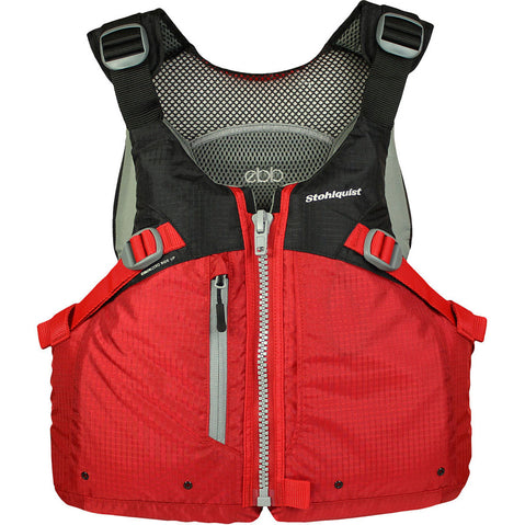 Stohlquist Men's Ebb Lifejacket (PFD) red fron