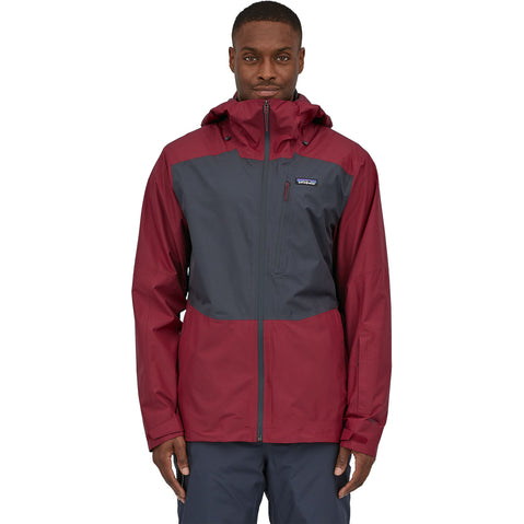 Patagonia Men's Powder Town Jacket in Wax Red front