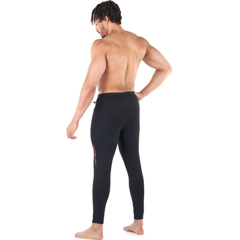 Level Six Men's Radiator Neoprene Pants in Black model back view