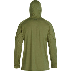 NRS Men's Silkweight Varial Hoodie Olive back