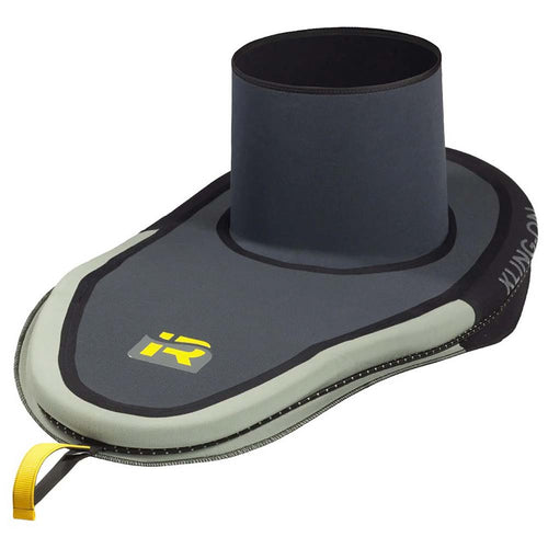 Immersion Research Klingon Bungee Whitewater Kayak Spray Skirt in Gray angle