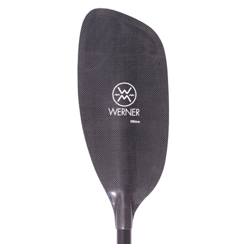 Werner Stikine Carbon Straight Shaft Whitewater Kayak Paddle blade