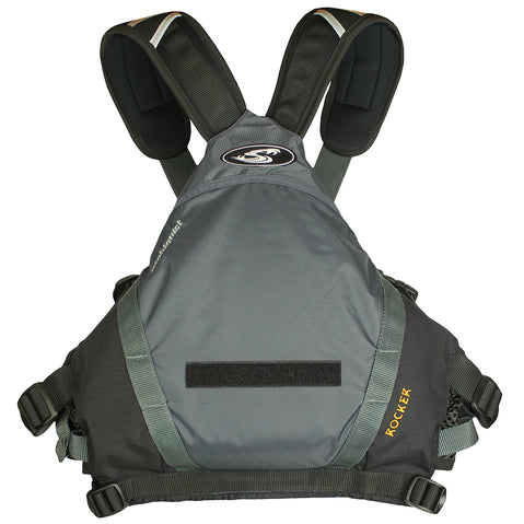 Stohlquist Rocker Lifejacket (PFD) in Gray back
