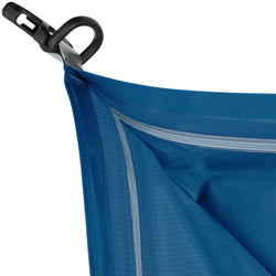 NRS Ether Hydrolock Dry Bag Mykonos Blue HydroLock Closure Close Up