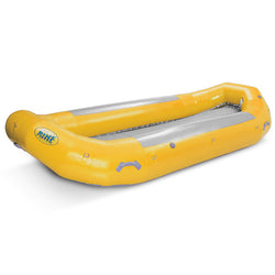 AIRE 136 Double-D Raft in Yellow angle