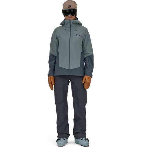 Patagonia Women's Storm Shift Jacket in Belay Blue model full