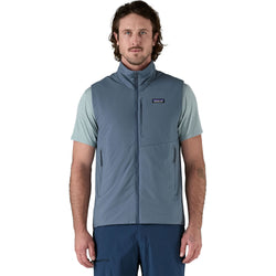 Patagonia Men's Nano-Air Light Vest in Utility Blue mode front