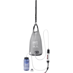 MSR Guardian Gravity Water Purifier in use