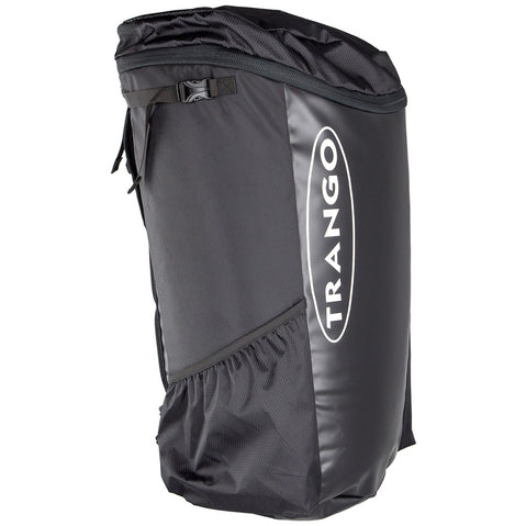 Trango Crag Pack 2.0 in Black/Yellow packed