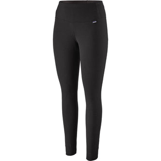 Patagonia Women's Capilene Thermal Weight Bottoms in Black front