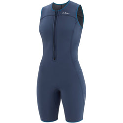 NRS Women's 2.0 Shorty Wetsuit in Slate left