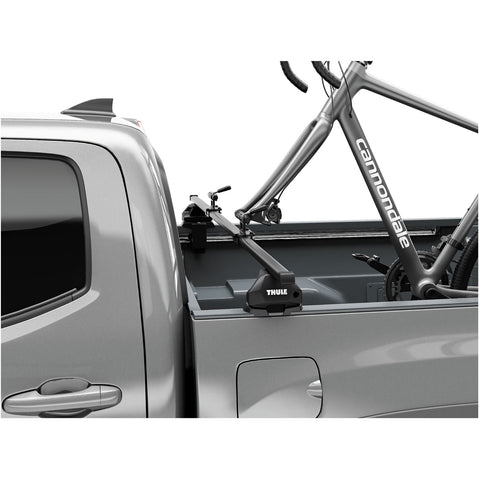 Used Thule Bed Rider Pro Truck Bed 2 Bike Rack close-up