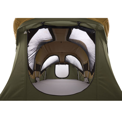 Thule Approach Roof Top Tent in Fennel Tan view of the inside