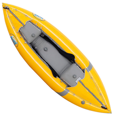 AIRE Force Inflatable Kayak in Yellow top