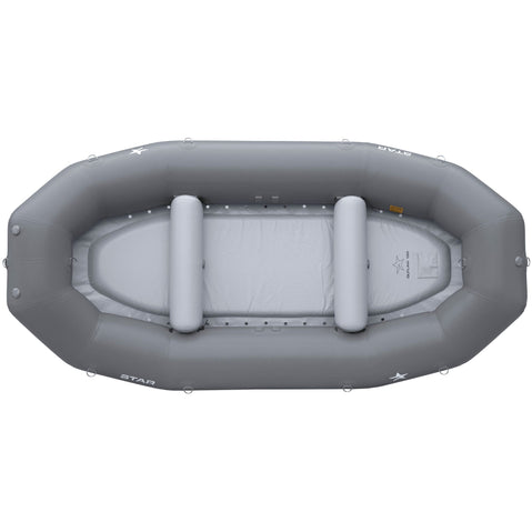 Star Outlaw 120 Self-Bailing Raft in Gray top