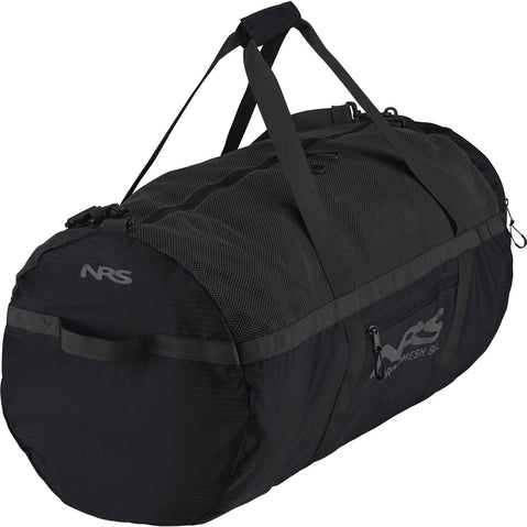 NRS Purest Mesh Duffel Bag in Black in 90L left