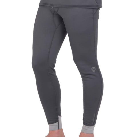 NRS Men's Expedition Weight Pants in Dark Shadow model frontcrop