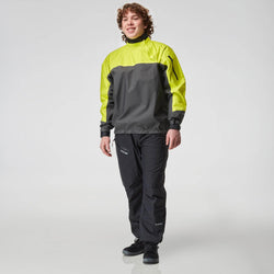 NRS Men's Endurance Paddling Jacket graphite model front