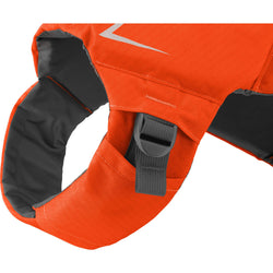NRS CFD Dog Life Jacket in Orange buckle closure