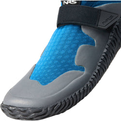 NRS Women's Kicker Wetshoes in Poseidon toe detail