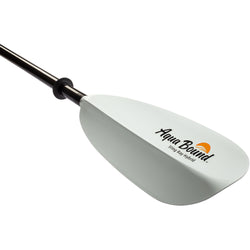 Aqua-Bound Sting Ray Hybrid Versa-Lok 2-Piece Kayak Paddle blade angle