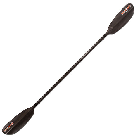 Werner Skagit 2-Piece Carbon-Reinforced Kayak Paddle angle
