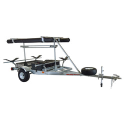 Malone MegaSport 2-Boat MegaWing Ultimate Angler Trailer Package specs 1