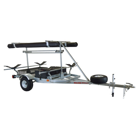 Malone MegaSport 2-Boat MegaWing Ultimate Angler Trailer Package specs 1