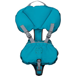 Level Six Puffer Infant Lifejacket (PFD) in Grotto Blue back